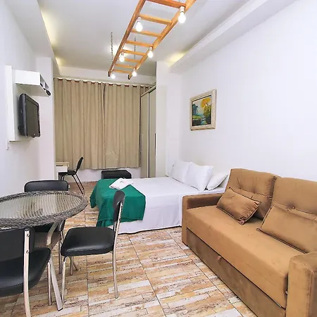 Studio Para 4 Pessoas Com Vista Mar Em Copacabana Río de Janeiro Exterior foto