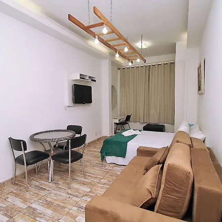 Studio Para 4 Pessoas Com Vista Mar Em Copacabana Río de Janeiro Exterior foto