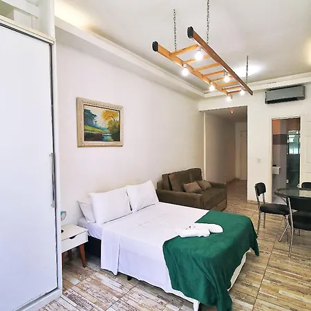 Studio Para 4 Pessoas Com Vista Mar Em Copacabana Río de Janeiro Exterior foto