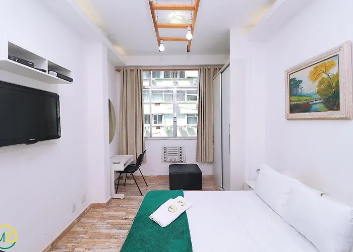 Studio Para 4 Pessoas Com Vista Mar Em Copacabana